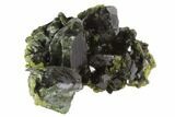 Lustrous Epidote Crystal Cluster - Pakistan #91952-1